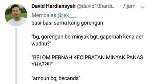 Usir Stres, Begini Aksi Netizen Basa-basi dengan Penjual Makanan