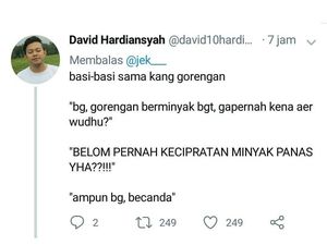 Usir Stres, Begini Aksi Netizen Basa-basi dengan Penjual Makanan