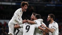 Hingga pertandingan berakhir, skor 3-0 tetap bertahan untuk kemenangan Madrid. Leganes gantian akan jadi tuan rumah pada 16 Januari. REUTERS/Susana Vera.