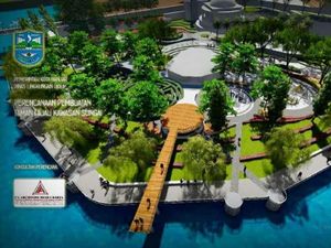 Foto: Calon Taman Kekinian di Banjar