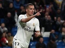 Masuk di babak kedua, Madrid masih berada di atas angin dan terus menekan pertahanan Leganes untuk mencari gol keduanya. Hasilnya pada menti ke-62, Vazquez menggandakan keunggulan timnya jadi 2-0. REUTERS/Susana Vera.