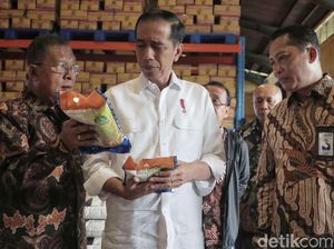Soal Beras, Jokowi: Produksi Kalau Tidak Cukup Ya Harus Impor
