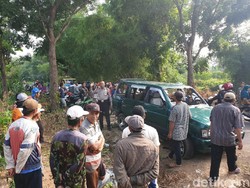 Mobil Pencuri Dirusak Massa Usai Gagal Gasak Dua Ekor Sapi Limosin