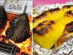 Pencinta Durian Harus Cicip Durian Bakar yang Lembut Manis Ini
