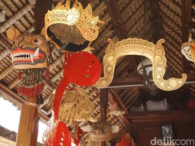 Foto: Seperti Ini Sentra Pembuatan Barong di Bali