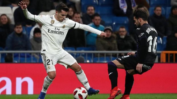Brahim Diaz debut di Madrid saat melawan Leganes.