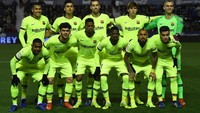 Barcelona tandang ke markas Levante di Ciutat de Valencia, Jumat (11/1/2019) dini hari WIB. Barcelona turun tanpa Lionel Messi dan Luis Suarez yang diistirahatkan. Foto: David Ramos/Getty Images