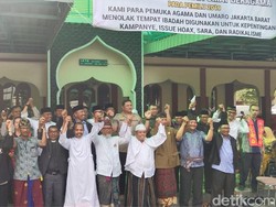 Tolak Ada Kampanye, 1.000 Tempat Ibadah di Jakbar Dipasangi Spanduk