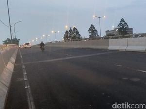 Dibuka Lagi, Begini Potret Flyover Rawabuaya yang Tak Lagi Renggang Dibuka Lagi, Begini Potret Flyover Rawabuaya yang Tak Lagi Renggang