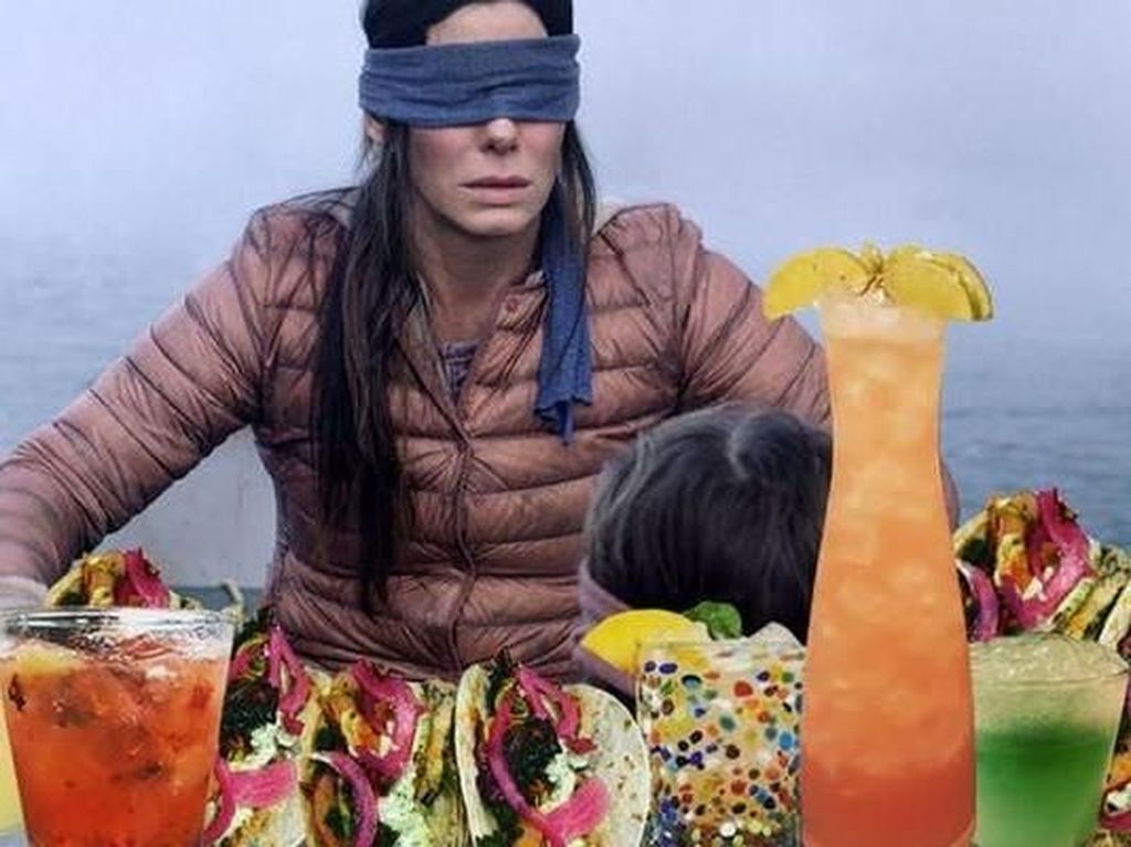 Resto Ini Tawarkan Bersantap dengan Mata Tertutup ala Bird Box Resto Ini Tawarkan Bersantap dengan Mata Tertutup ala Bird Box