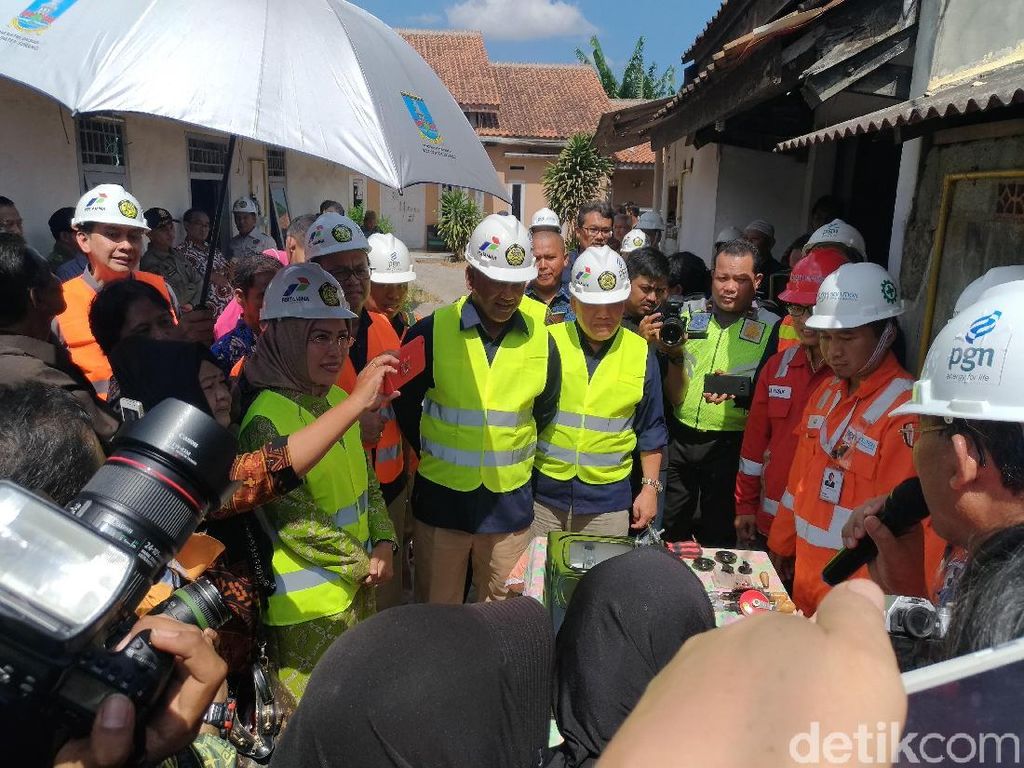 5.043 Rumah di Serang Dapat Sambungan Gas 5.043 Rumah di Serang Dapat Sambungan Gas
