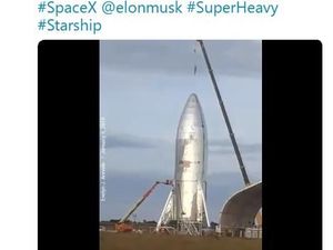 Penampakan Calon Roket Terkuat Sejagat Punya SpaceX
