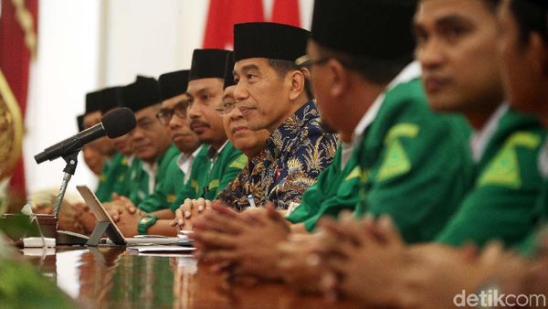 Bahas Situasi Tanah Air, GP Ansor Menghadap Jokowi