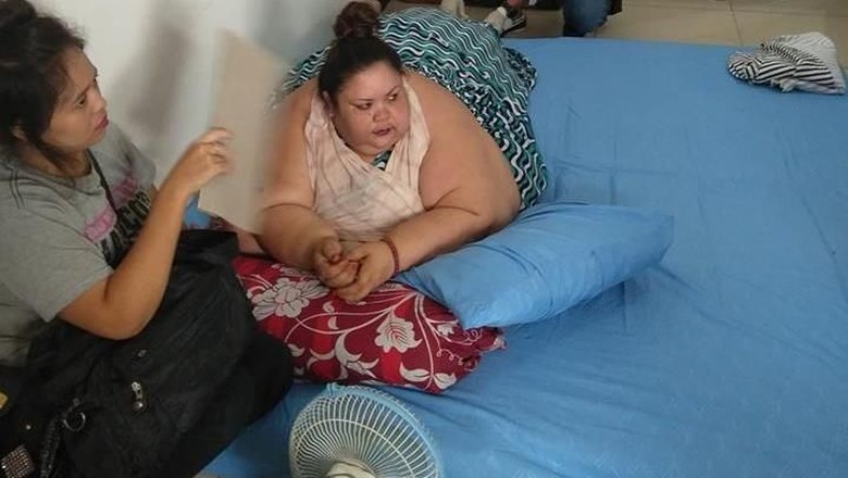 Titi Wati 220 Kg Kini Bisa Duduk Sendiri dan Boleh Makan Bubur Titi Wati 220 Kg Kini Bisa Duduk Sendiri dan Boleh Makan Bubur