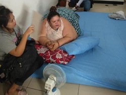 Pulang dengan Pikap, Titi Wati 220 Kg Jalani Rawat Jalan