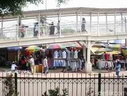 Ricuh PKL di Tanah Abang