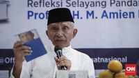 Amien Rais Dampingi Ketua Umum PA 212 Saat Diperiksa Polisi