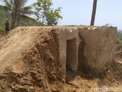 Penambang Temukan Benteng Pendem Jepang di Perbukitan Menoreh