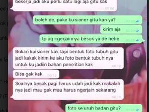 Kena Deh! Gagal Minta Foto Naked untuk Penelitian Malah Dikerjai Korban