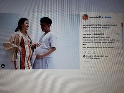 Posting Foto Hamil, Perut Sarwendah Kalah sama Ruben Onsu