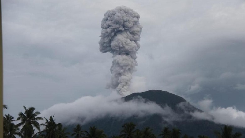 Gunung Ibu Meletus, Status Waspada