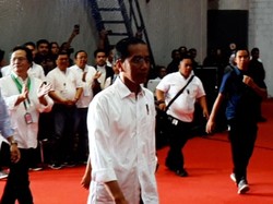 Jokowi Kumpul Bareng Driver Taksi dan Ojek Online