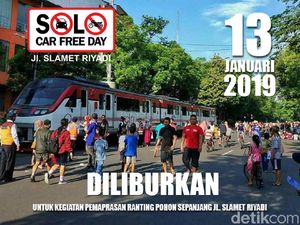 Besok CFD Solo Diliburkan, Pemkot: Tak Terkait Tablig Akbar Besok CFD Solo Diliburkan, Pemkot: Tak Terkait Tablig Akbar