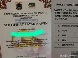 Menko PMK Usulkan Kursus Pranikah, DKI Punya Sertifikat Layak Kawin