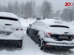 Bikin Kacau! Jerman Dirundung Hujan Salju Lebat