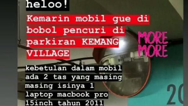 Curhat Pengendara yang Parkir dan Kehilangan Barang di Mall