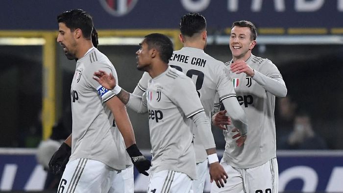 Juventus menang 2-0 atas Bologna di babak 16 besar Coppa Italia. (Foto: Alberto Lingria/Reuters) Juventus menang 2-0 atas Bologna di babak 16 besar Coppa Italia. (Foto: Alberto Lingria/Reuters)