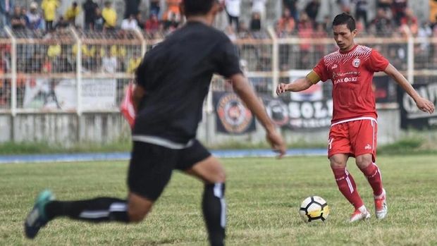 Persija Jakarta menang 1-0 di laga amal Pray For Lampung.