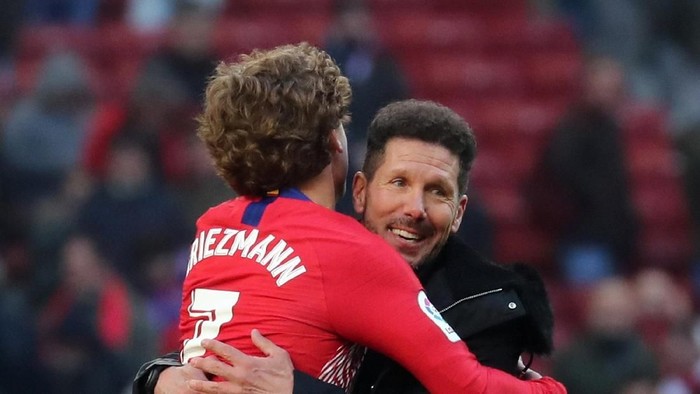 Tundukkan Levante 1-0, Atletico Madrid Rapatkan Jarak ke Barcelona