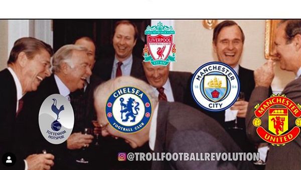 Meme-meme Soal Arsenal Ditumbangkan West Ham