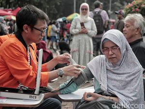 Pemeriksaan Kesehatan Bagi Pengunjung CFD
