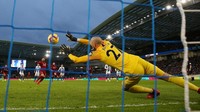 Sejak hari Natal, tak ada tim yang mendapat penalti lebih banyak ketimbang Liverpool yakni empat. Padahal Liverpool sempat puasa penalti selama setahun. (Paul Childs/Action Images via Reuters)