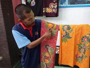 Batik Tulis Bagajo Karya Warga Lapas Banyuwangi Keren Banget!