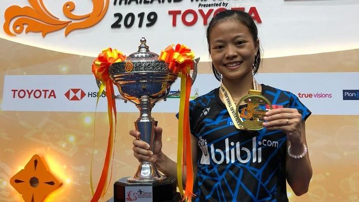 Fitriani juara Thailand Masters 2019 (Foto: dok. Humas PBSI)