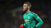 David de Gea adalah kiper terbaik pekan ini ketika dia membuat sebelas penyelamatan saat Manchester United menang 1-0 atas Tottenham Hotspur. (Catherine Ivill/Getty Images)
