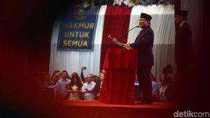 Berapi-api, Prabowo Sampaikan Pidato Kebangsaan