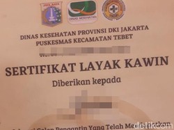 Duh! Banyak Netizen Belum Tahu Nikah di DKI Butuh Sertifikat Layak Kawin