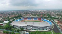 Stadion ini sudah diresmikan pada 10 Januari. Gubernur DIY, Sri Sultan Hamengkubuwono X, yang meresmikan. (Foto: dok.Istimewa)