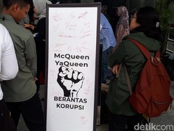 KPK Dapat Dukungan Lawan Teror, Biar McQueen YaQueen Berantas Korupsi