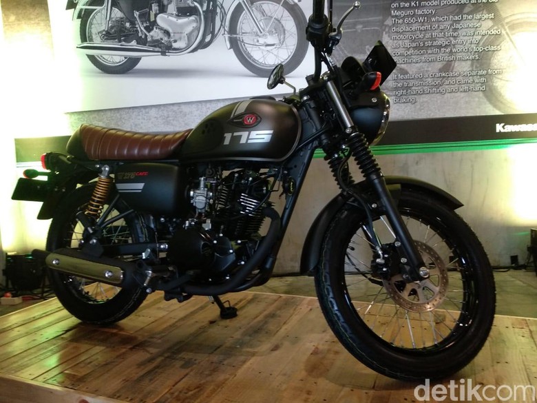 Kawasaki W175 Cafe. Foto: Luthfi Anshori