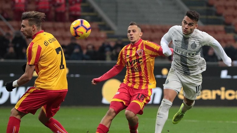 Hasil Coppa Italia: Libas Benevento 6-2, Inter Jumpa Lazio di Perempatfinal