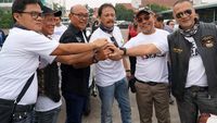 Lima Komunitas Moge Bentuk Bikers Peduli