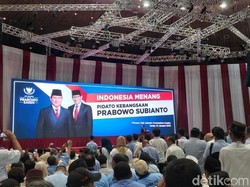 Prabowo Buka Pidato Indonesia Menang dengan Sajak Pejuang