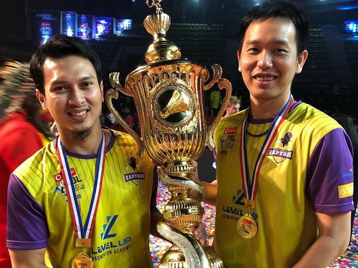 Mohammad Ahsan/Hendra Setiawan jadi juara di Liga Bulutangkis India (Instagram @hendrasansan) Mohammad Ahsan/Hendra Setiawan jadi juara di Liga Bulutangkis India (Instagram @hendrasansan)
