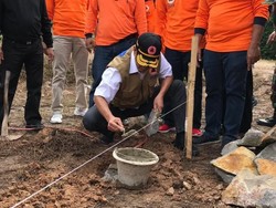 BNPB Bangun Huntara untuk Korban Tsunami di Lampung Selatan