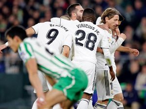 Hasil Liga Spanyol: Madrid Kalahkan Betis 2-1